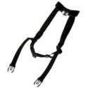 3M Hard Hat Accessory ABS Chin Strap Black for X5500 Helmets 7100175588