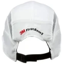 3M Bump Cap White Grey Short Peak ABS Inner and Outer Material Adjustable Strap 52 to 65 cm Head Size 7100217861