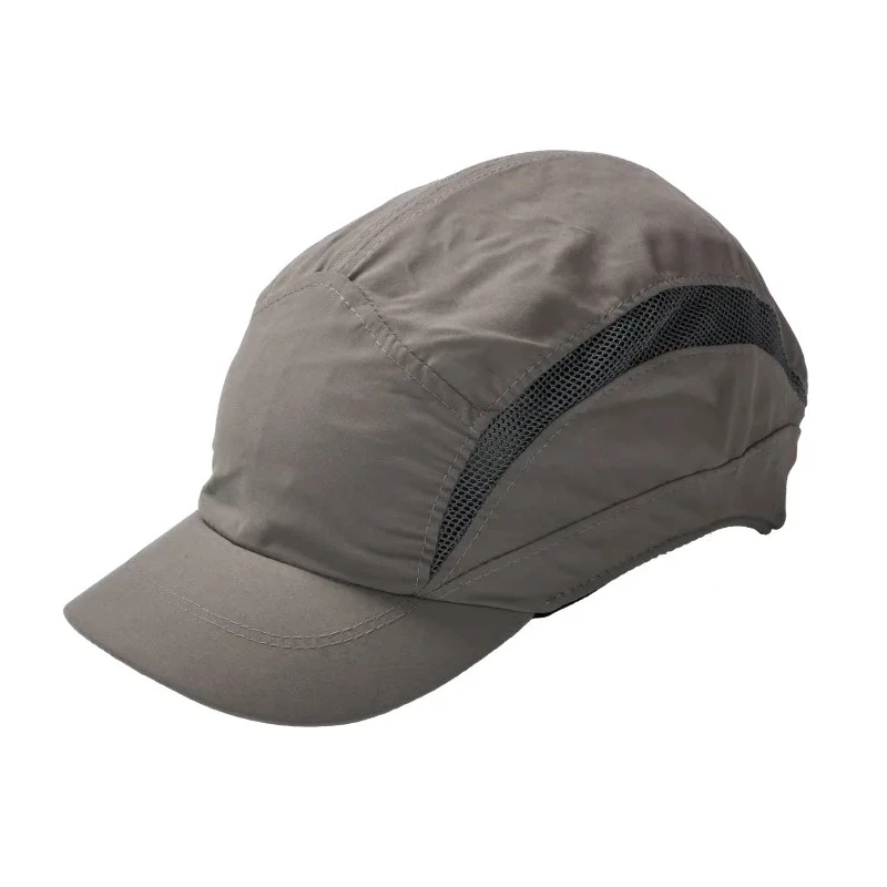 3M Grey Short Peak ABS Bump Cap, Adjustable Strap, Head Size 52 to 65 cm, Model 7100217864