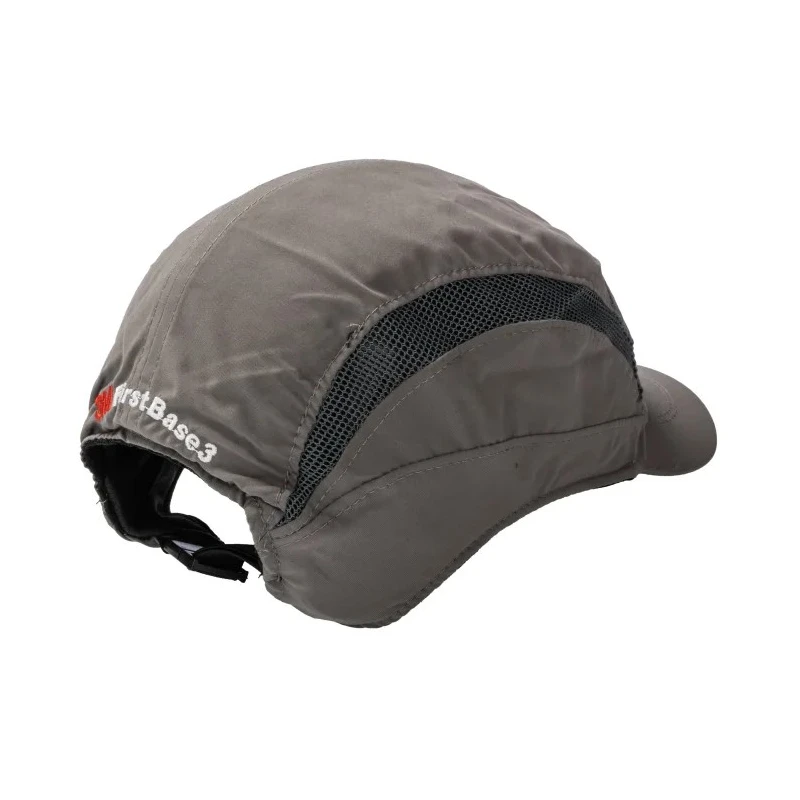 3M Grey Short Peak ABS Bump Cap, Adjustable Strap, Head Size 52 to 65 cm, Model 7100217864