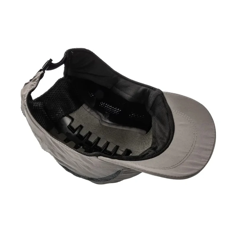 3M Grey Short Peak ABS Bump Cap, Adjustable Strap, Head Size 52 to 65 cm, Model 7100217864