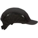 3M Black ABS Micro Bump Cap with Integrated Sweatband, Machine Washable, EN 812 Compliant 7100217866