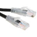 RS PRO Cat5e Ethernet Cable RJ45 Male to RJ45 Male 5 m Black Unshielded PVC 556-263