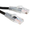 RS PRO Cat5e Ethernet Cable RJ45 Male to RJ45 Male 5 m Black Unshielded PVC 556-263
