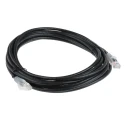 RS PRO Cat5e Ethernet Cable RJ45 Male to RJ45 Male 5 m Black Unshielded PVC 556-263