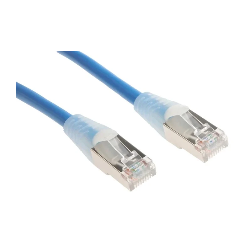 RS PRO Cat5e Ethernet Cable 1 m Blue RJ45 Male to RJ45 Male F/UTP PVC 557-341