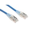 RS PRO Cat5e Ethernet Cable 1 m Blue RJ45 Male to RJ45 Male F/UTP PVC 557-341