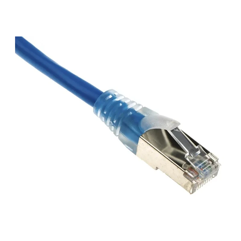 RS PRO Cat5e Ethernet Cable 1 m Blue RJ45 Male to RJ45 Male F/UTP PVC 557-341