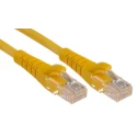 RS PRO Cat5e Ethernet Cable 1 m Yellow RJ45 Male to RJ45 Male U/UTP Low Smoke Zero Halogen 556-821