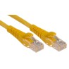 RS PRO Cat5e Ethernet Cable 1 m Yellow RJ45 Male to RJ45 Male U/UTP Low Smoke Zero Halogen 556-821