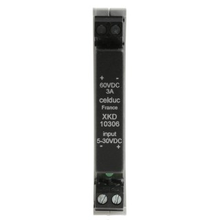 Celduc Solid State Interface Relay 200V DIN Rail Screw XKD10306
