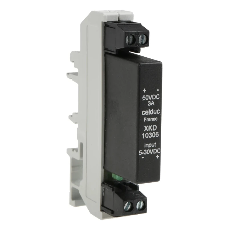 Celduc Solid State Interface Relay 200V DIN Rail Screw XKD10306