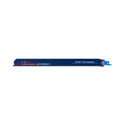 Bosch Reciprocating Saw Blade 250 mm Carbide Steel Cutting, 8 Teeth Per Inch 2608900371