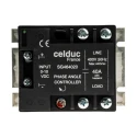 Celduc SG4 Series Solid State Relay Panel Mount 40 A Load, 460 Vrms Load, 10V DC Control SG464020