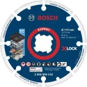 Bosch X Lock Diamond Abrasive Cutting Disc 115 mm Diameter 3 mm Thickness Very Fine Grade 2608902472