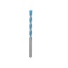 Bosch Carbide Tip Drill Bit, 7 mm Diameter, 100 mm Overall Length, Straight Flute, 2608902262