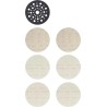 Bosch EXPERT Abrasive Disc Hook & Loop Sanding Disc 125mm Diameter 80 120 180 Grit 7 Pieces 2608901202