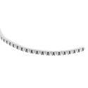 HellermannTyton Helagrip Slide-On Cable Marker Black Pre-Printed "A" for 1-3 mm Cable PVC Material 901-10401