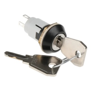 Lorlin IP67 Key Switch, SPDT, 5A 2-Way Common-Key 