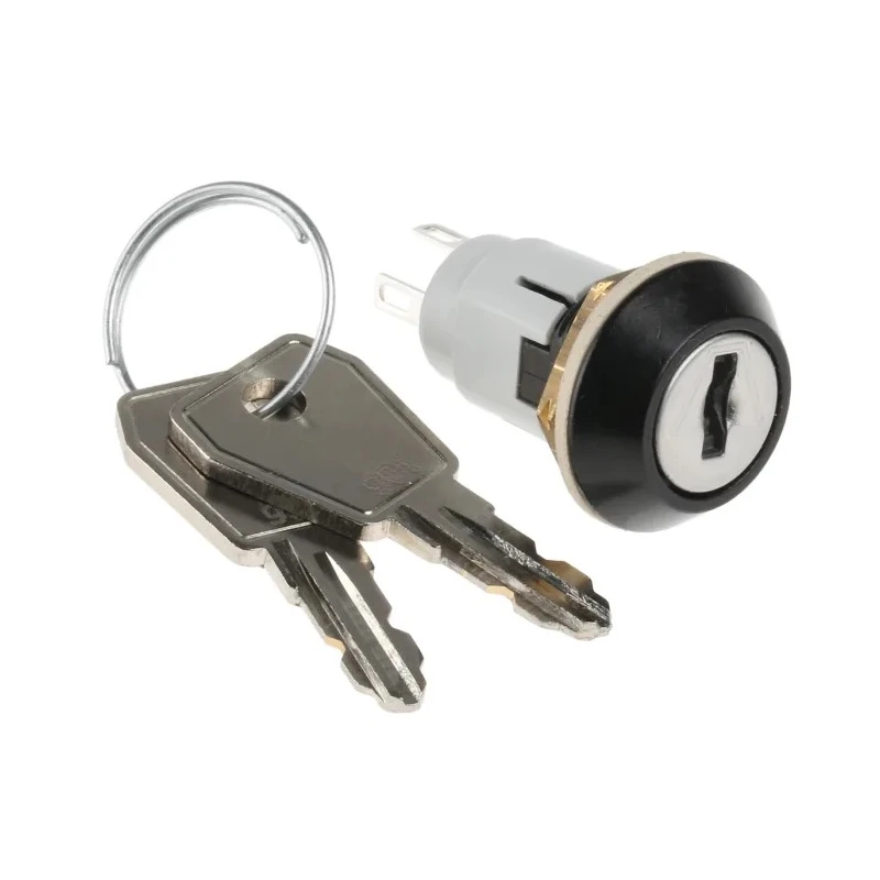 Lorlin IP67 Key Switch, SPDT, 5A 2-Way Common-Key 
