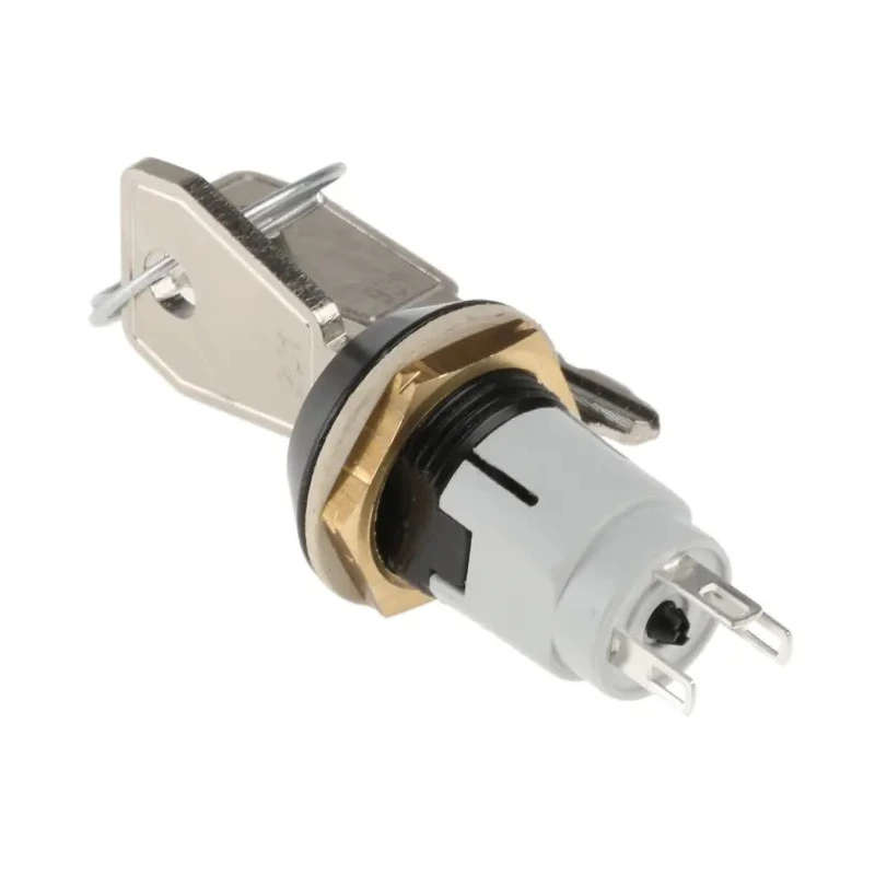 Lorlin IP67 Key Switch, SPDT, 5A 2-Way Common-Key 