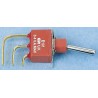 C & K Toggle Switch PCB Mount On-On SPDT Through Hole Terminal 28 V dc 125 V ac E101SD1AV2BE
