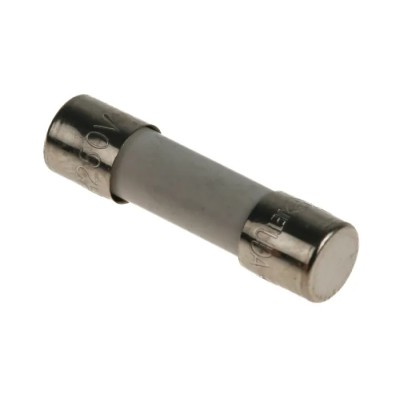 RS PRO 10A T Ceramic Cartridge Fuse 5.2 x 20 mm 250V AC Time Delay 563-592