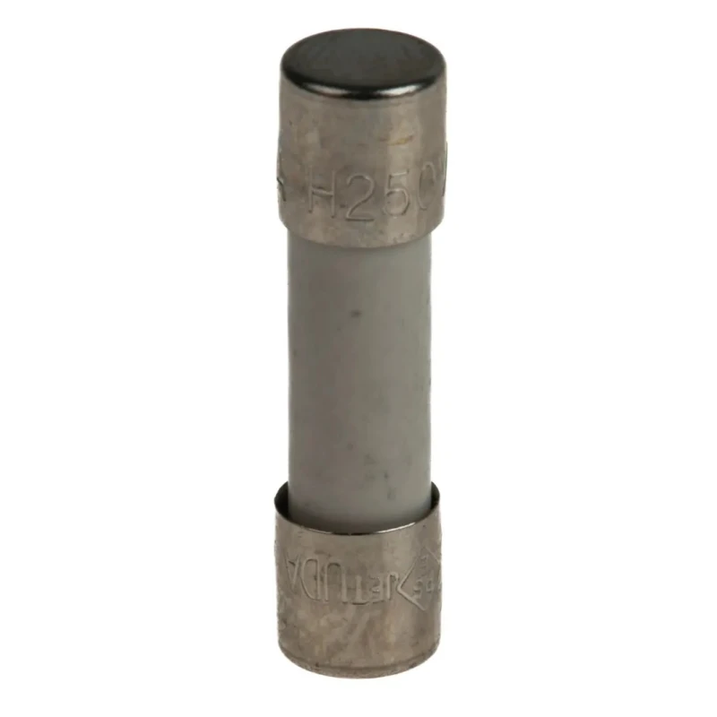 RS PRO 10A T Ceramic Cartridge Fuse 5.2 x 20 mm 250V AC Time Delay 563-592