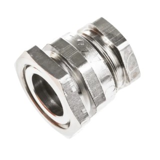 SIB PE Boulay Series Metallic Brass Cable Gland PG9 Thread, 6.5 mm Min., 8.5 mm Max., IP65 C0009102R