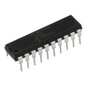 Microchip 8 bit PIC18F Microcontroller, 48 MHz, 16 kB FLASH, 256B RAM, 20-Pin PDIP PIC18F14K50-I/P