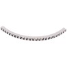 HellermannTyton Helagrip Slide-On Cable Marker, Pre-Printed 'W', 5 mm Max Cable Diameter, 2 mm Min Cable Diameter HGDC2-5