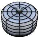 ebm-papst Viledon Centrifugal Blower Fan Filter Plastic Steel Frame 120 mm 145x142x66 mm 95777-1-5171