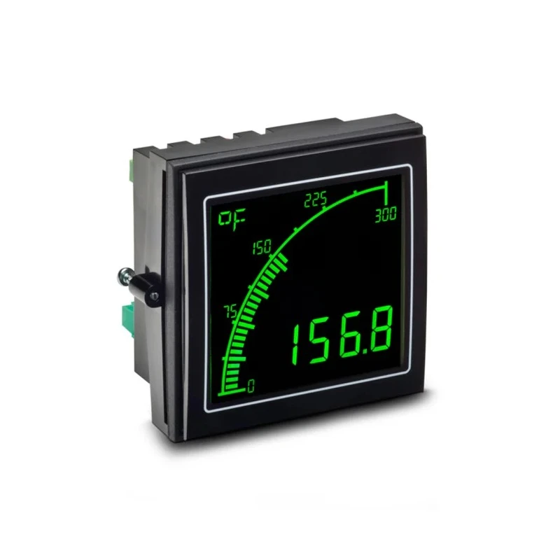 Trumeter APM LCD Multi-Function Panel Temperature Meter, 68 mm x 68 mm, 0.2°C Accuracy APM-TEMP-ANO