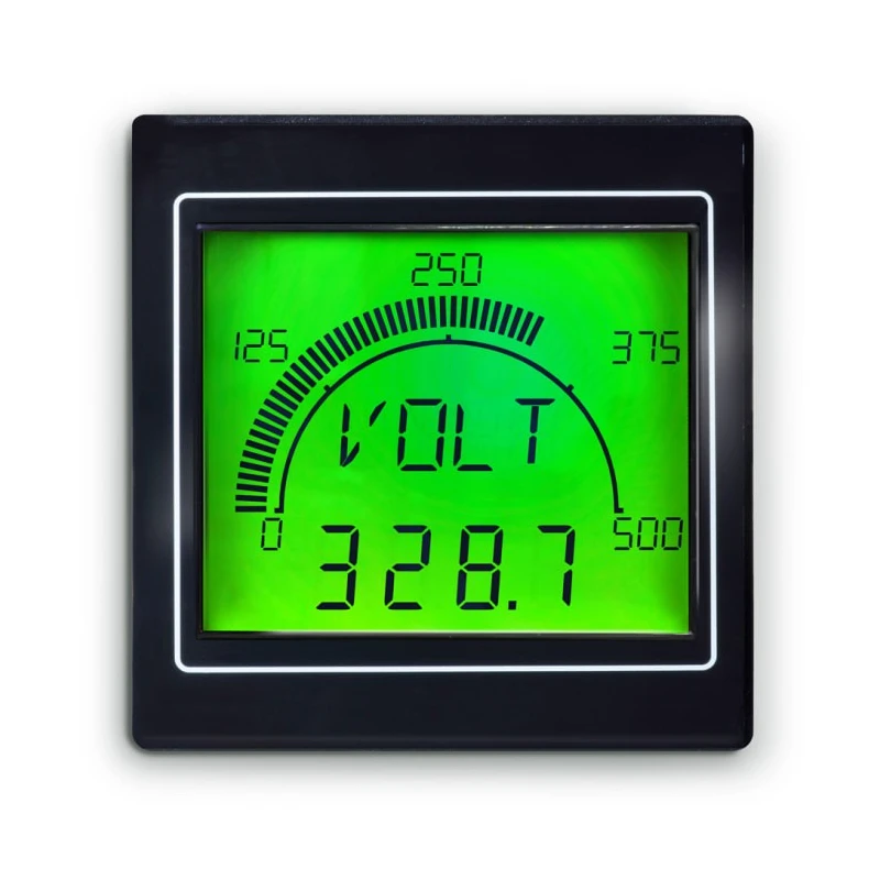 Trumeter Multi-Function Panel Meter for Power, Voltage, Current, Frequency, 68mm x 68mm APM-MAX-M23-PL-4R