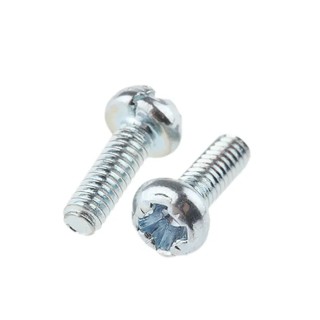 RS PRO Cross Pozidriv Pan Head Steel Machine Screw 6 mm Length M2 Thread 560-530