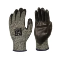 Showa Grey Kevlar Coated Neoprene Gloves Size 10, High Abrasion and Tear Resistance SHO240