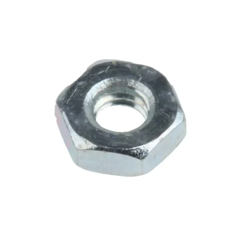 RS PRO Bright Zinc Steel Hex Nut M2.5, DIN 934 560-287