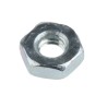 RS PRO Bright Zinc Steel Hex Nut M2.5, DIN 934 560-287