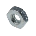 RS PRO Bright Zinc Steel Hex Nut M2.5, DIN 934 560-287