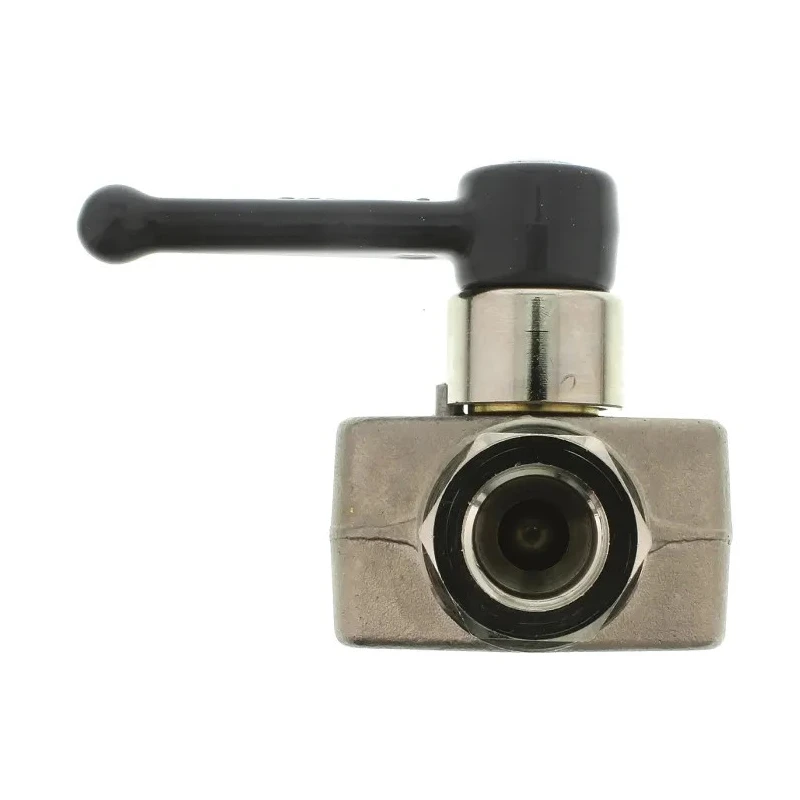 Legris Brass Threaded 2-Way BSPP Female Inlet and Outlet Ball Valve with Zinc Alloy Handle 6402 07 13