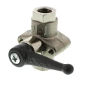 Legris Brass Threaded 2-Way BSPP Female Inlet and Outlet Ball Valve with Zinc Alloy Handle 6402 07 13