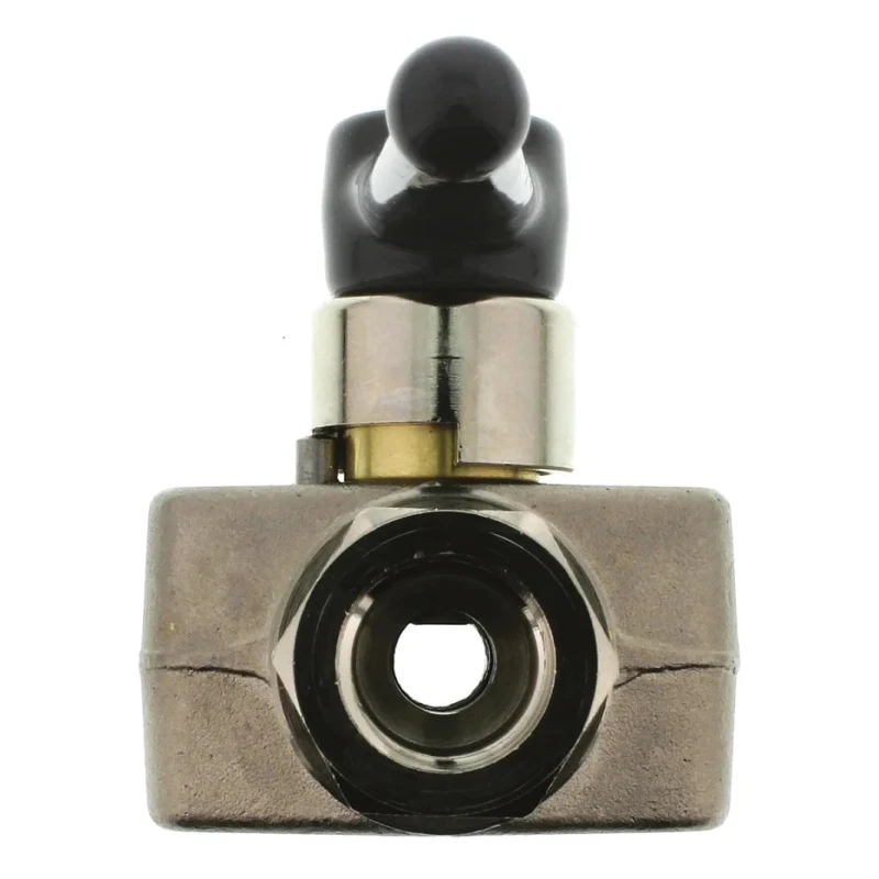 Legris Brass Threaded 2-Way BSPP Female Inlet and Outlet Ball Valve with Zinc Alloy Handle 6402 07 13
