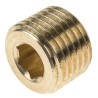 Legris Pneumatic Fitting Brass Pipe Fitting Threaded Plug Male R 1/4 in 0205 13 00