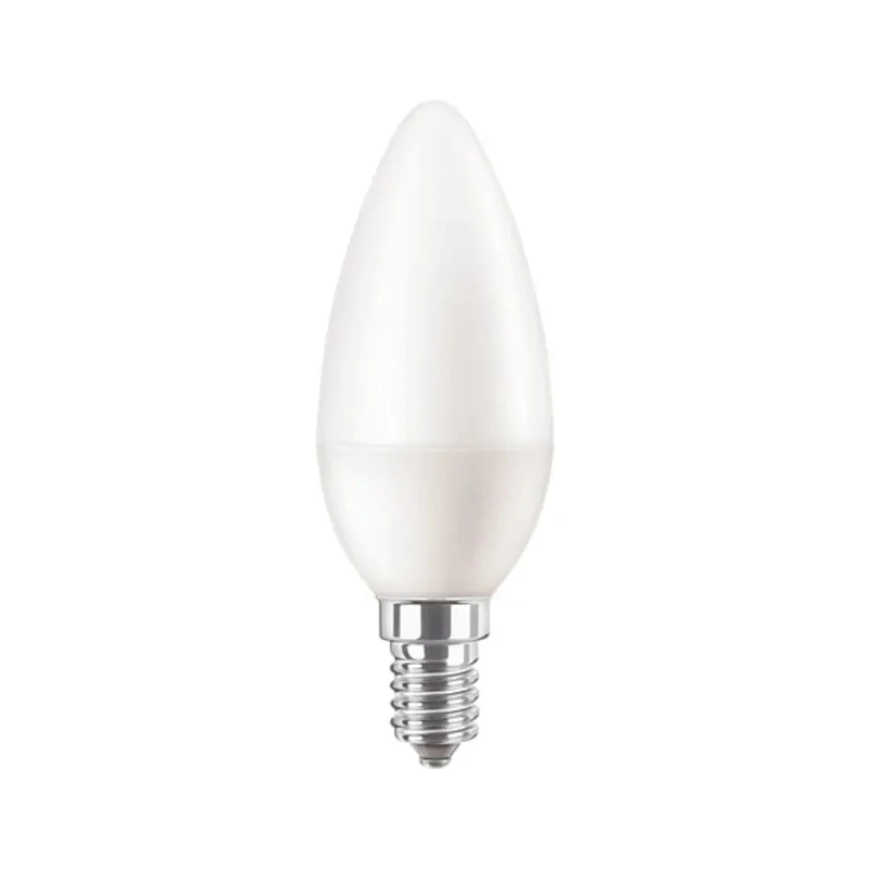 Philips Lighting CorePro E14 GLS LED Candle Lamp 7 W (60 W Equivalent), 2700K Warm White, B38 Shape 929002972502