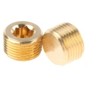 Legris Pneumatic Fitting Brass Pipe Fitting Threaded Plug Male R 3/8 in 0205 17 00