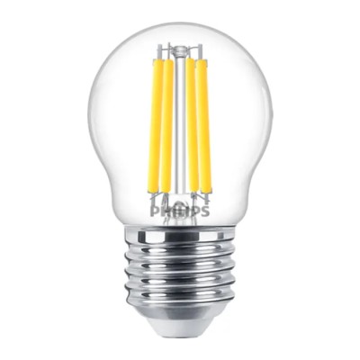 Philips Lighting Classic E27 GLS LED Candle Lamp 3.4 W 40 W Equivalent 2700K Warm Glow P45 Shape 929003060402