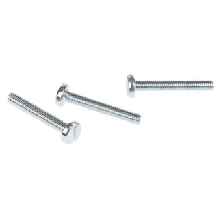RS PRO Slot Pan Steel Machine Screw 20 mm M3 560-798