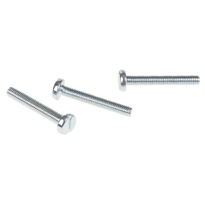 RS PRO Slot Pan Steel Machine Screw 20 mm M3 560-798