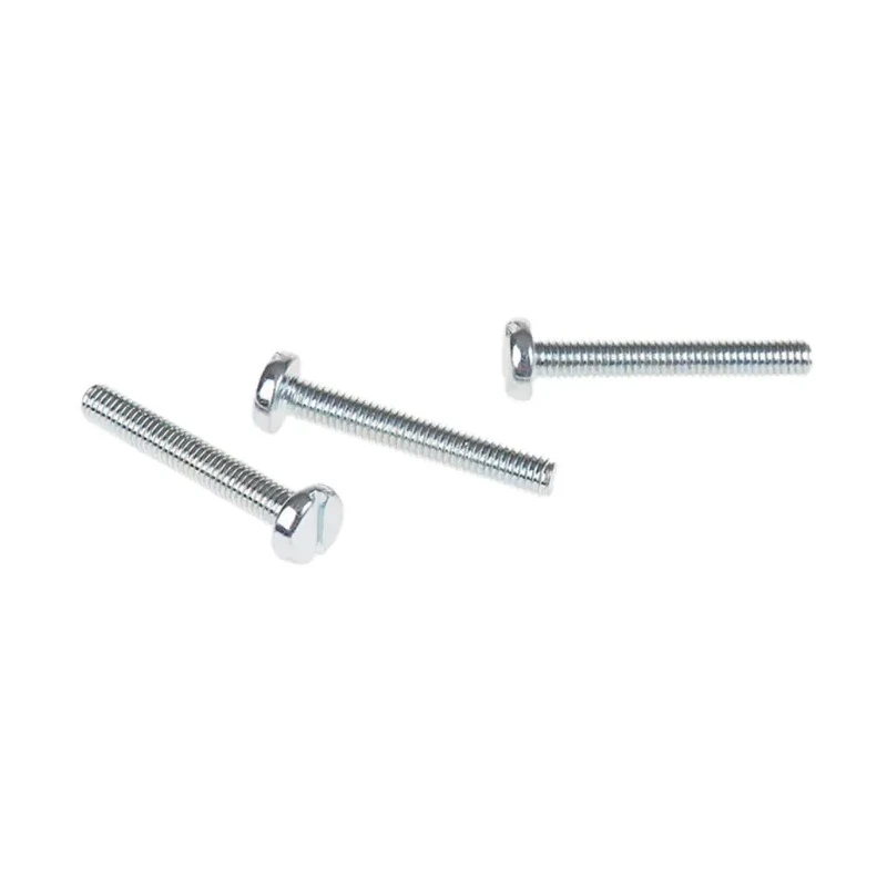 RS PRO Slot Pan Steel Machine Screw 20 mm M3 560-798