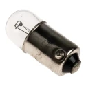 RS PRO BA9S Indicator Light Clear Filament Lamp 24V 83mA 2W, 9mm Diameter, 24mm Length, 10000h Lifespan BA9S